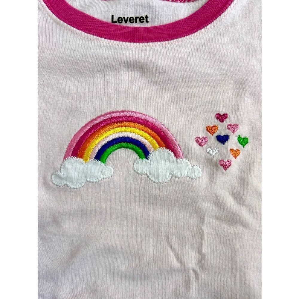 Leveret Infant Toddler Girls Pajamas Bundle Size 2T - Picture 6 of 8